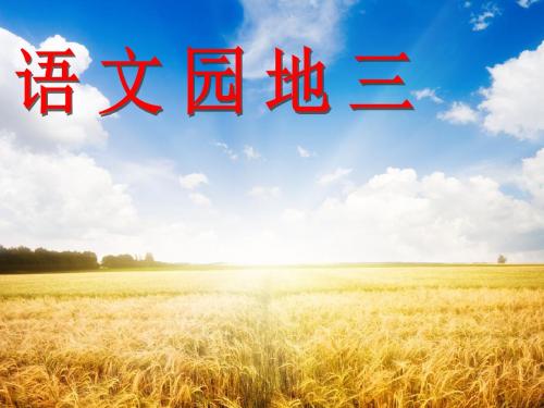 语文园地三习作