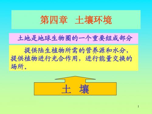 环境学概论(4-5章)