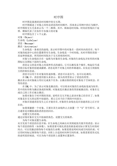 时序图