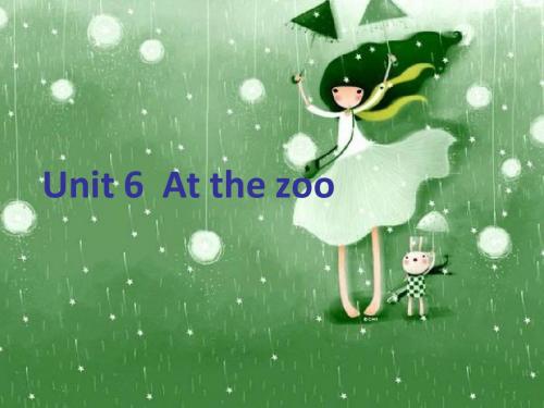 PEP小学英语三年级下册unit_6_at_the_zoo