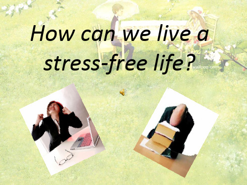 Stress 关于压力的英语PPT