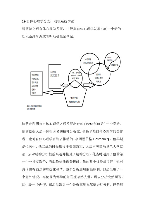徐均-19分支介绍--动机系统学派