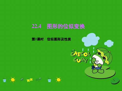 《图形的位似变换》PPT课件 (公开课获奖)2022年沪科版 (2)