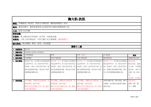 胸大肌训练详解