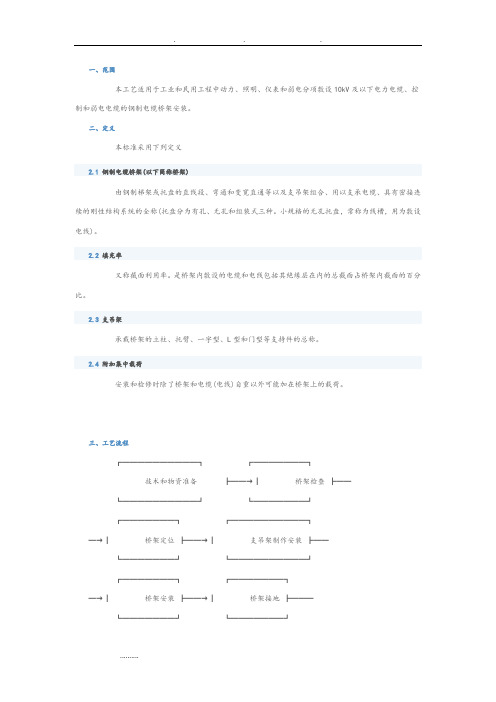 桥架安装要求规范标准[详]