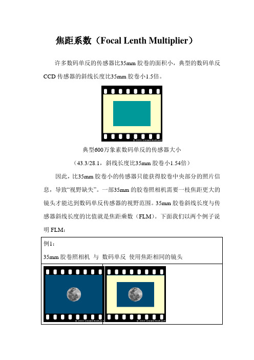 焦距系数