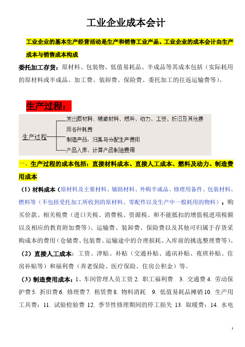工业企业成本会计