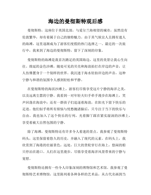海边的曼彻斯特观后感
