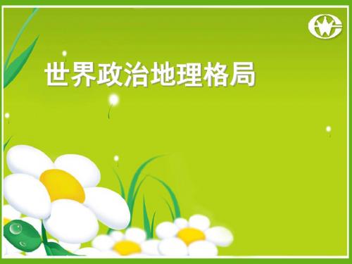 【高中地理】世界政治地理格局ppt6