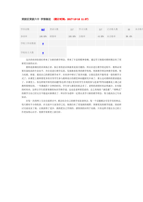 研修活动及成果简报