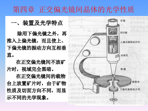 3正交偏光镜下晶体的光学性质