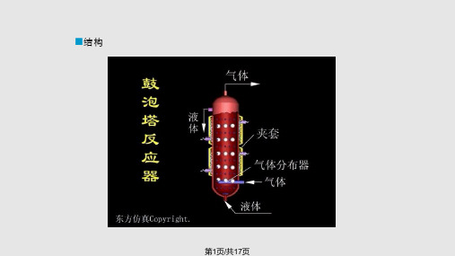 鼓泡塔反应器PPT课件