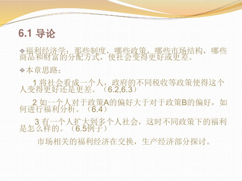 福利经济学单人模型.