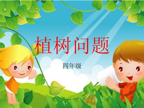 植树问题1