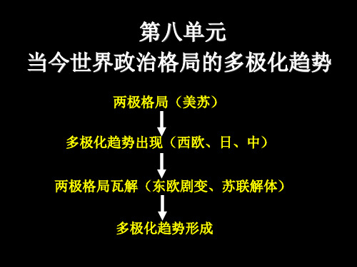 高一历史必修一第25课 两极世界的形成