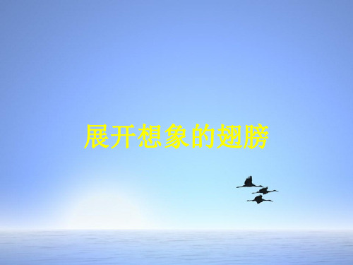 心理健康教案-展开想象的翅膀