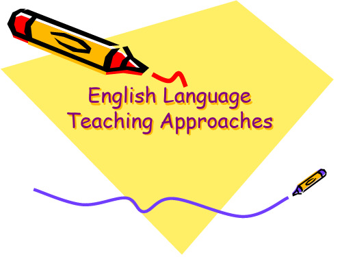 English Language Teaching Approaches