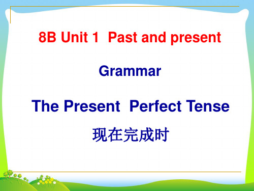 牛津译林版八年级英语下册Unit 1 Grammar公开课课件