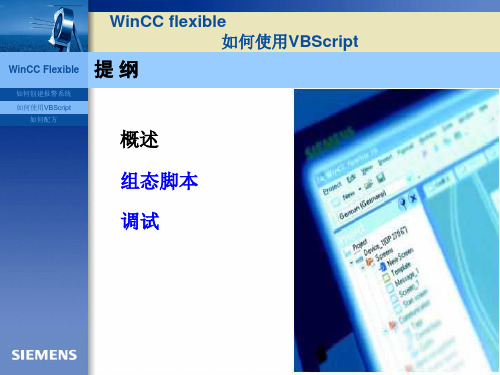 WinCC课件十如何使用VBScript