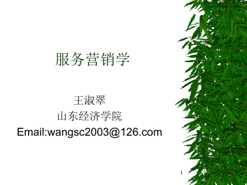 服务营销学第13章 有形展示