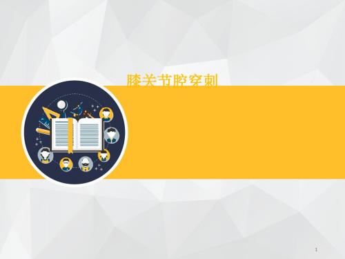 膝关节穿刺PPT课件