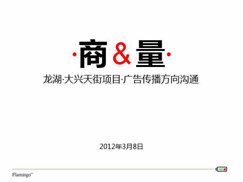 红鹤沟通龙湖·大兴天街2012广告传播