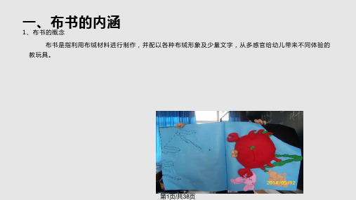 制作二布书PPT课件