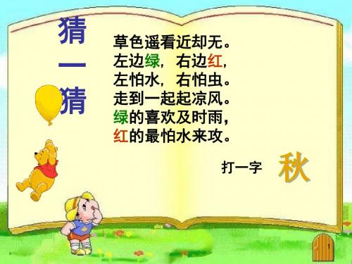 秋天的落叶ppt课件