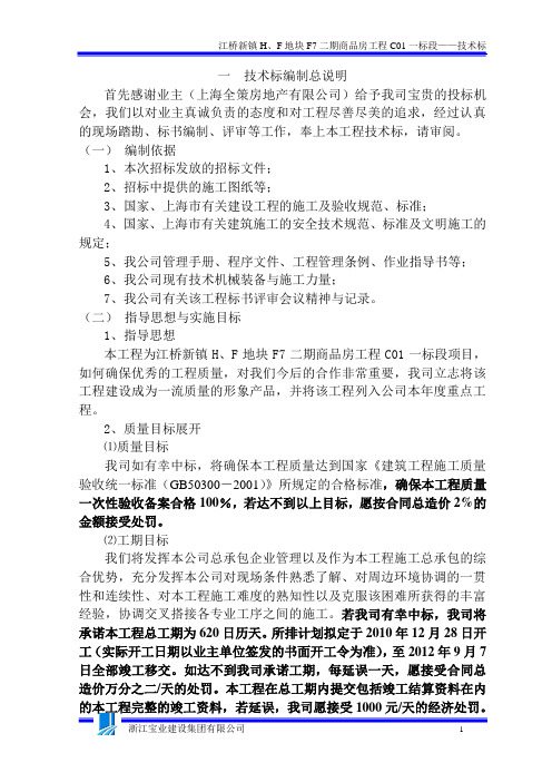 技术标文本