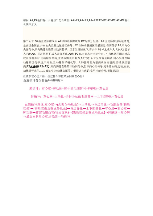 心音总结