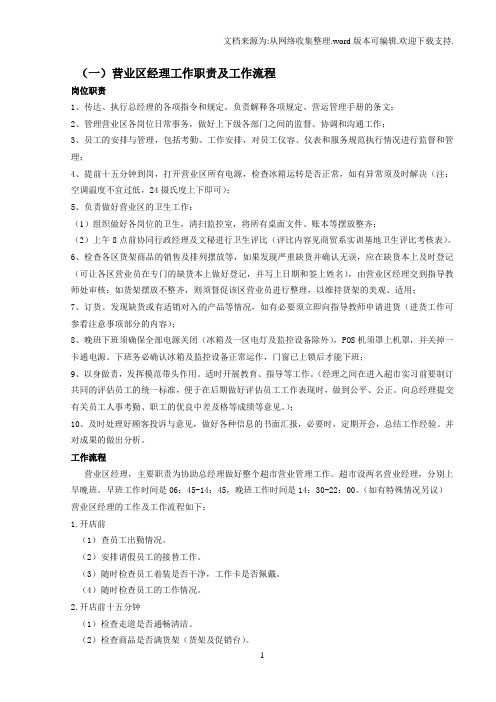 连锁超市运营管理实务