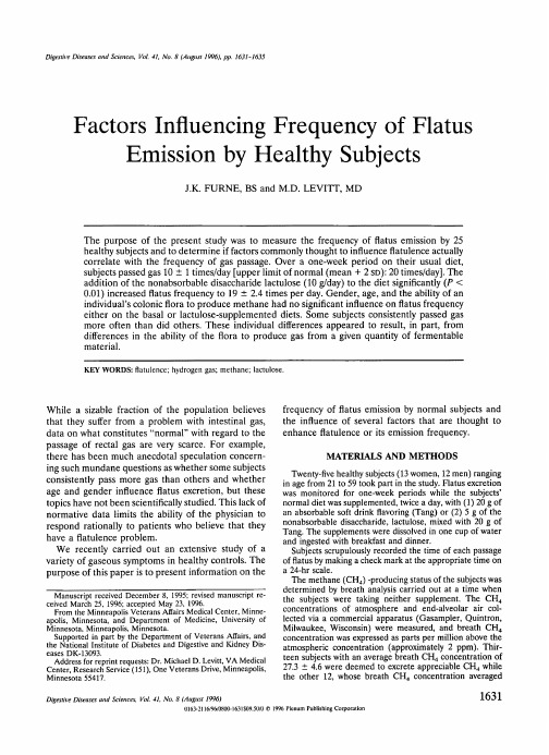 Factors influencing
