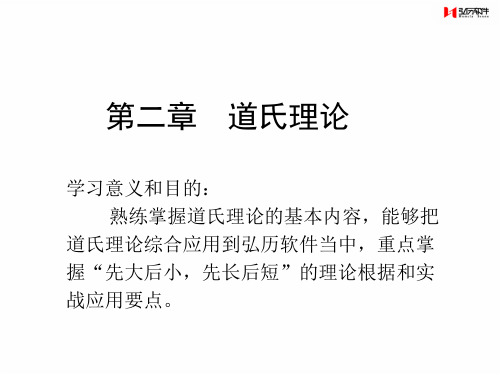 第二章 道氏理论