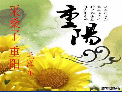 《采桑子[1][1].重阳》