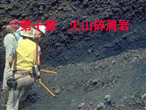 第十章火山碎屑岩