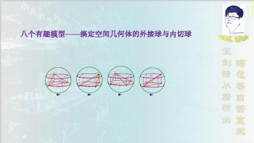 立体几何外接内切球的八大模型