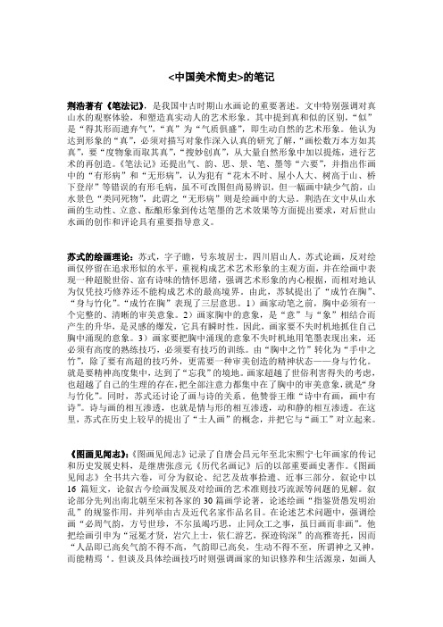 荆浩著有