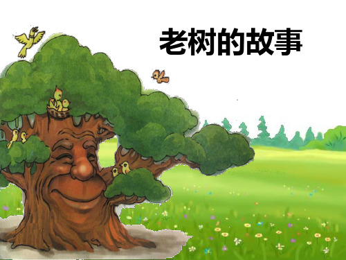 语文一年级下北师大版4-1《老树的故事》课件(8张)