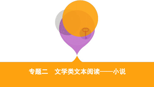 2019高考语文二轮专题复习课件_专题二 文学类文本阅读——小说(可编辑ppt)