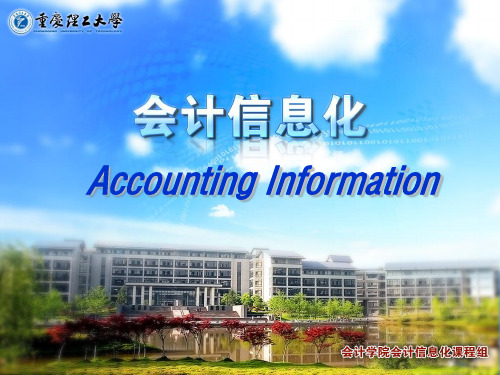 第1章会计信息化概论