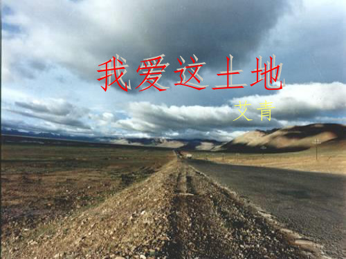 九年级语文下册 1.1《诗两首》课件 (新版)新人教版