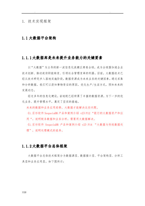 大数据平台架构-巨衫