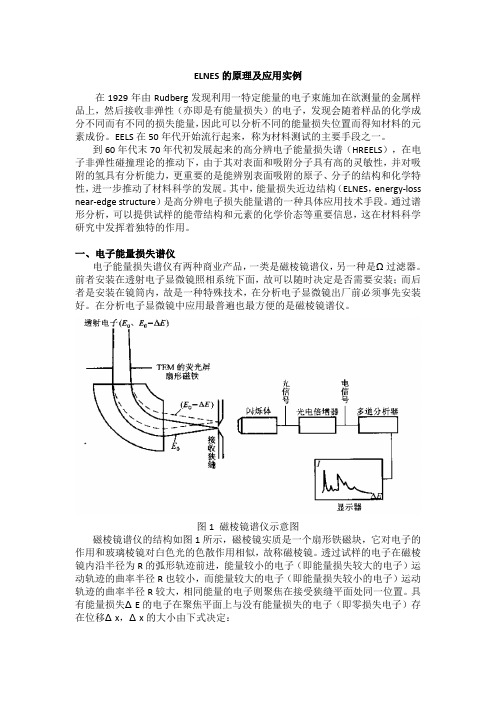 ELNES的原理及应用实例