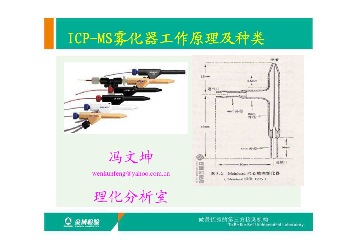 ICP-MS雾化器工作原理及种类