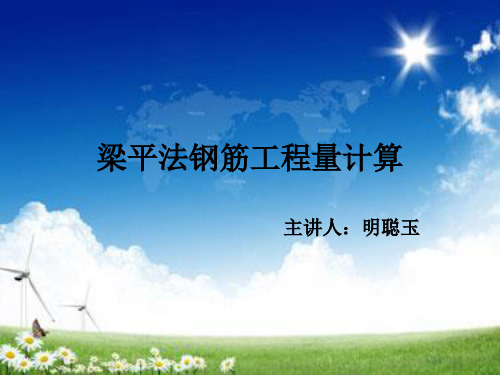 梁平法钢筋工程量计算