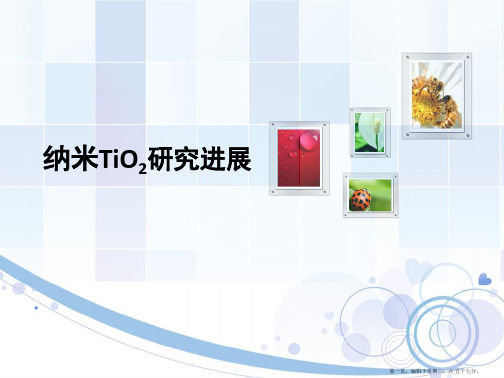 纳米TiO2