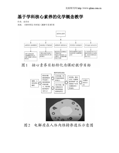 基于学科核心素养的化学概念教学