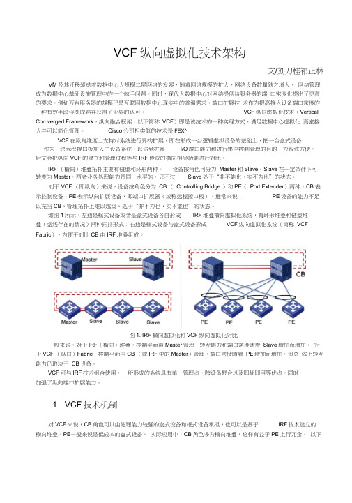 H3CVCF纵向虚拟化技术架构