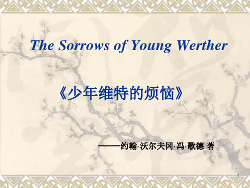 《少年维特的烦恼》PPT课件