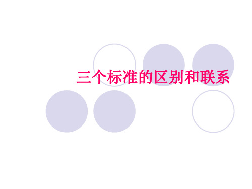 质量、环境、职业健康安全管理体系的区别和联系